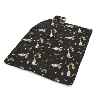 Plážová deka Dinosauří párty: 200x140 cm