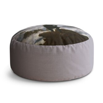 Taburet Circle Poutník nad mořem mlhy - Caspar David Friedrich: 38x48 cm Taburet Circle Poutník nad mořem mlhy - Caspar David Friedrich: 38x48 cm