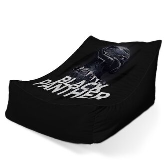 Dětský sedací vak Lounge BLACK PANTHER Scrape: 80 x 95 x 50 cm