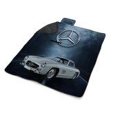 Plážová deka Mercedes-Benz 300 SL V lese: 200x140 cm