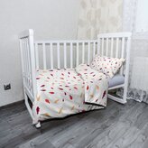 Dětské povlečení do postýlky Barevné podzimní listí: 120x90 / 40x60