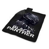 Plážová deka BLACK PANTHER z profilu Černý: 200x140 cm