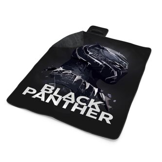 Plážová deka BLACK PANTHER z profilu Černý: 200x140 cm Plážová deka BLACK PANTHER z profilu Černý: 200x140 cm