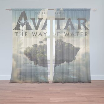 Záclony Avatar The Way of Water Létající město: 2ks 150x250cm Záclony Avatar The Way of Water Létající město: 2ks 150x250cm