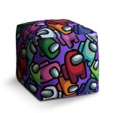 Taburet Cube AMONG US Levitující: 40x40x40 cm