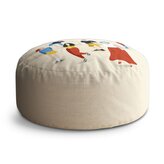 Taburet Circle Seriál přátelé FRIENDS Postavy: 38x48 cm