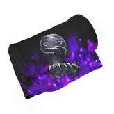 Deka BLACK PANTHER Fialová luminescence: 150x120 cm