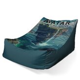 Dětský sedací vak Lounge Avatar The Way of Water Plovoucí ostrov: 80 x 95 x 50 cm