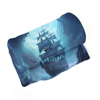 Deka Plachetnice v průrvě: 150x120 cm Deka Plachetnice v průrvě: 150x120 cm