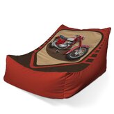 Dětský sedací vak Lounge Jawa panelka Vintage: 80 x 95 x 50 cm