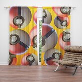 Závěs Pokemon ball Pattern: 2ks 140x250cm