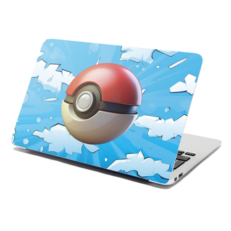 Samolepka na notebook Pokemon ball Obloha: 38x26 cm
