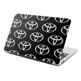 Samolepka na notebook Toyota Pattern: 38x26 cm