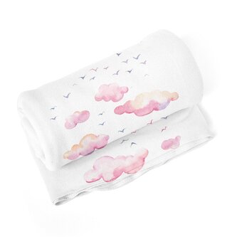Deka Růžové mraky: 150x120 cm