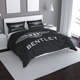 Povlečení Logo Bentley Černý: 140x220 / 90x70