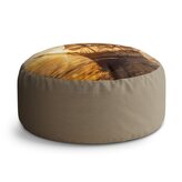 Taburet Circle Plachetnice na klidném moři: 38x48 cm