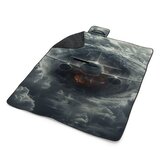 Plážová deka Letadlo v bouři: 200x140 cm