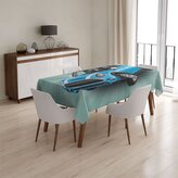 Ubrus Mini sedan Zelené pozadí: 90x90 cm