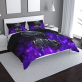 Povlečení BLACK PANTHER Fialová luminescence: 140x200 / 90x70