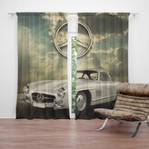 Závěs Mercedes-Benz 300 SL Na silnici: 2ks 140x250cm