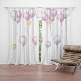 Závěs Pastelová oslava: 2ks 140x250cm