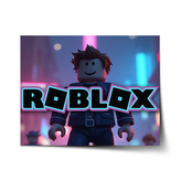 Plakát ROBLOX Neonové město: 60x40 cm