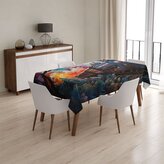 Ubrus Parní lokomotiva v kouzelné krajině: 90x90 cm