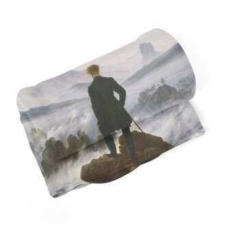 Deka Poutník nad mořem mlhy - Caspar David Friedrich: 150x120 cm Deka Poutník nad mořem mlhy - Caspar David Friedrich: 150x120 cm