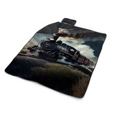 Plážová deka Parní lokomotiva v horách: 200x140 cm