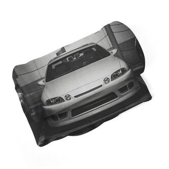 Deka Bílé sportovní auto: 150x120 cm Deka Bílé sportovní auto: 150x120 cm