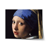 Plakát Dívka s perlou - Johannes Vermeer: 60x40 cm