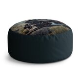 Taburet Circle Parní lokomotiva v horách: 38x48 cm