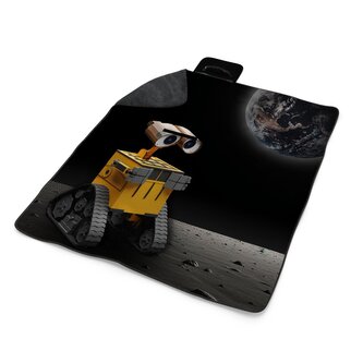 Plážová deka Wall-E robot Měsíc: 200x140 cm Plážová deka Wall-E robot Měsíc: 200x140 cm