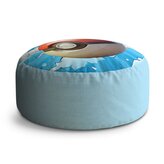 Taburet Circle Pokemon ball Obloha: 38x48 cm
