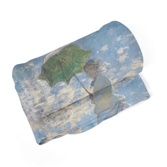 Deka Dáma se slunečníkem - Claude Monet: 150x120 cm Deka Dáma se slunečníkem - Claude Monet: 150x120 cm