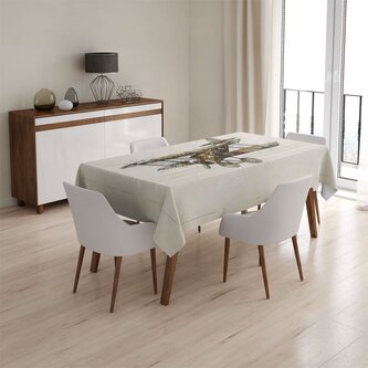 Ubrus Historický dvouplošník Vintage: 90x90 cm