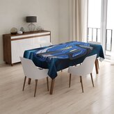 Ubrus Mustang Modré pozadí: 130x170 cm