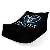 Sedací vak Lounge Toyota Blue Glow: 120 x 100 x 80 cm