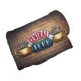 Deka Seriál přátelé CENTRAL PERK Cihly: 150x120 cm