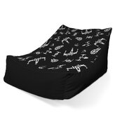 Dětský sedací vak Lounge Star Wars Vesmírné lodě Pattern: 80 x 95 x 50 cm