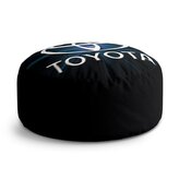 Taburet Circle Toyota Blue Glow: 38x48 cm