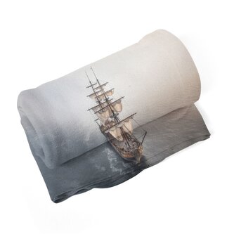 Deka Plachetnice na klidném moři: 150x120 cm