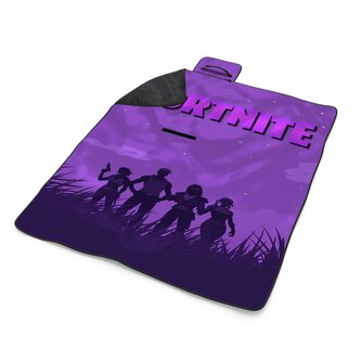 Plážová deka FORTNITE Fialová silueta: 200x140 cm Plážová deka FORTNITE Fialová silueta: 200x140 cm
