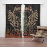 Závěs METALLICA Padlý anděl: 2ks 140x250cm