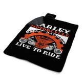 Plážová deka Harley-Davidson Live to ride: 200x140 cm