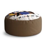 Taburet Circle Seriál přátelé FRIENDS Gauč u fontány: 38x48 cm