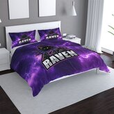 Povlečení FORTNITE RAVEN Fialová bouře: 140x200 / 90x70