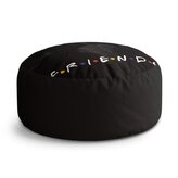 Taburet Circle Seriál přátelé FRIENDS Polibek: 38x48 cm