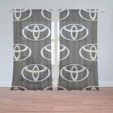 Záclony Toyota Pattern: 2ks 150x250cm