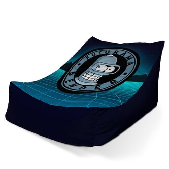 Dětský sedací vak Lounge Futurama Bender Čtvrtá dimenze: 80 x 95 x 50 cm